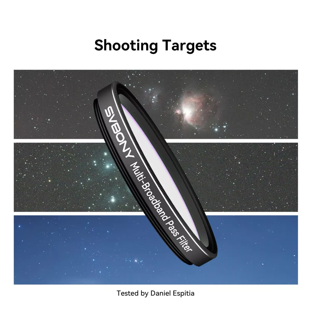 Filtre Multi-Bande Pass SV260 5-bandes - SVBONY