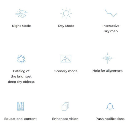 Télescope Intelligent Hestia avec Trépied et Sac de Rangement – Vaonis