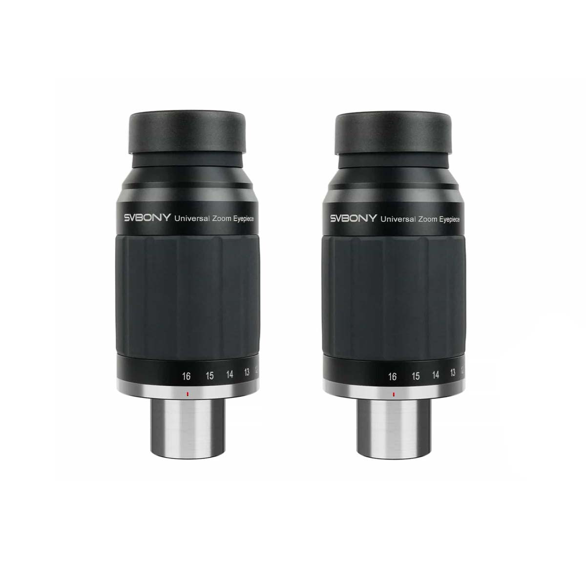 Oculaire Zoom SV245 8-16mm FOV 63° Parfocal & ClickStop pour l'astronomie - SVBONY