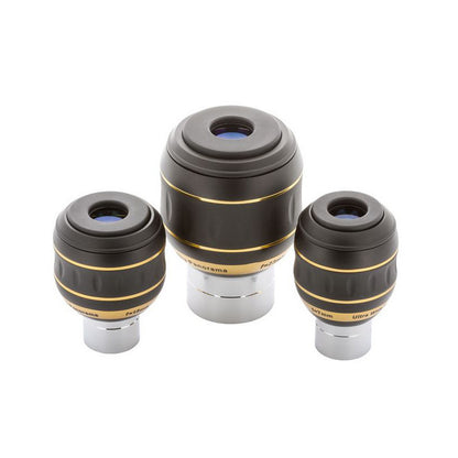 Oculaires Sky-Watcher UWA 82° (7mm, 15mm, 23mm) - Kit avec valise rigide pour l'astronomie - Sky-Watcher