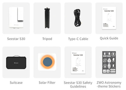 Seestar S30 tout-en-un pour l'astronomie - ZWO