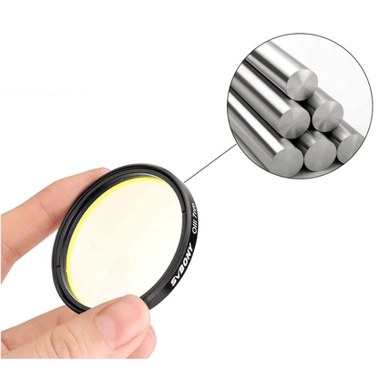 Filtre SVBONY 2" OIII à Bande Etroite 7 nm pour Observation du Ciel Profond