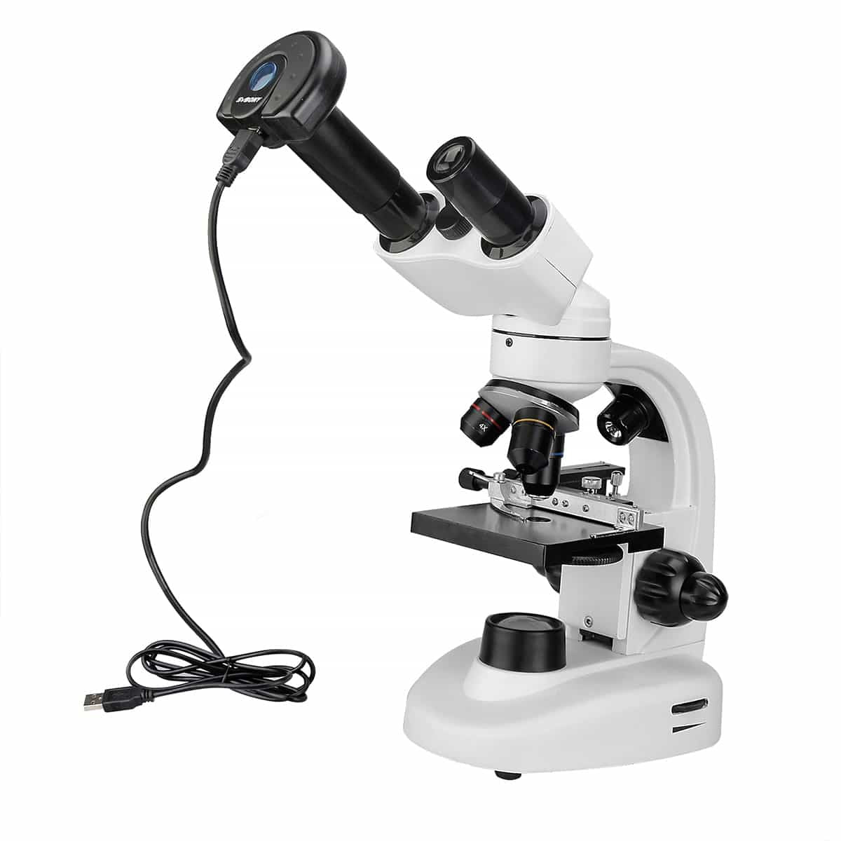 Microscope Binoculaire avec Caméra Numérique 1600x - Svbony