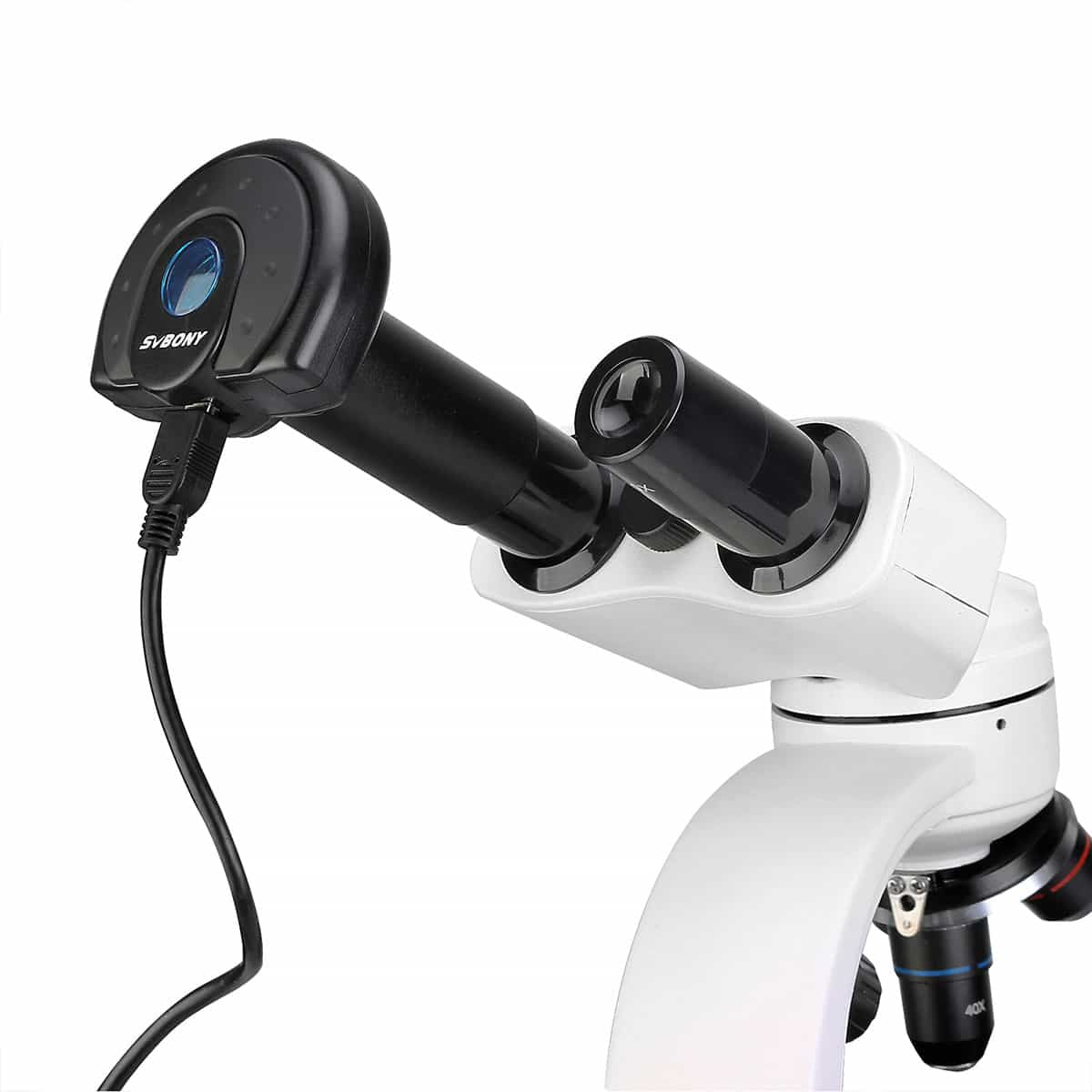 Microscope Binoculaire avec Caméra Numérique 1600x - Svbony