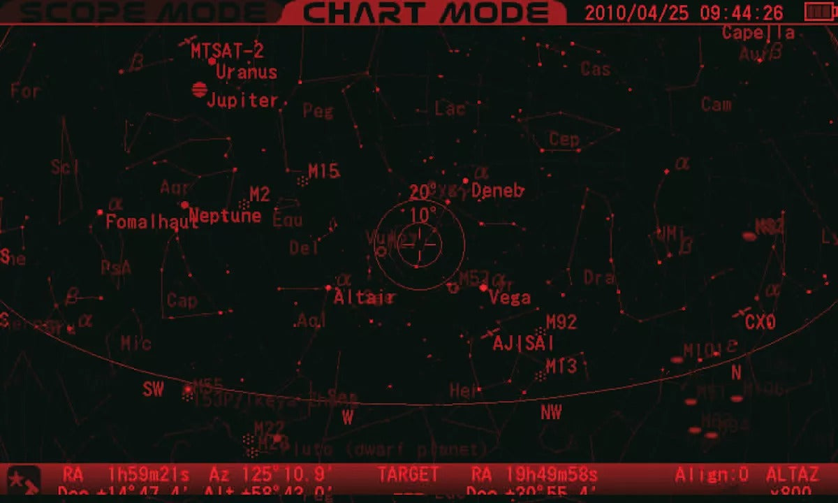 Set de télescope SXD2-SD103S complet pour l'observation des étoiles