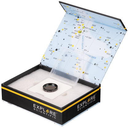 Filtre S-II 12 nm, diamètre 31,75 mm (1,25 pouces) pour l'astronomie - Explore Scientific