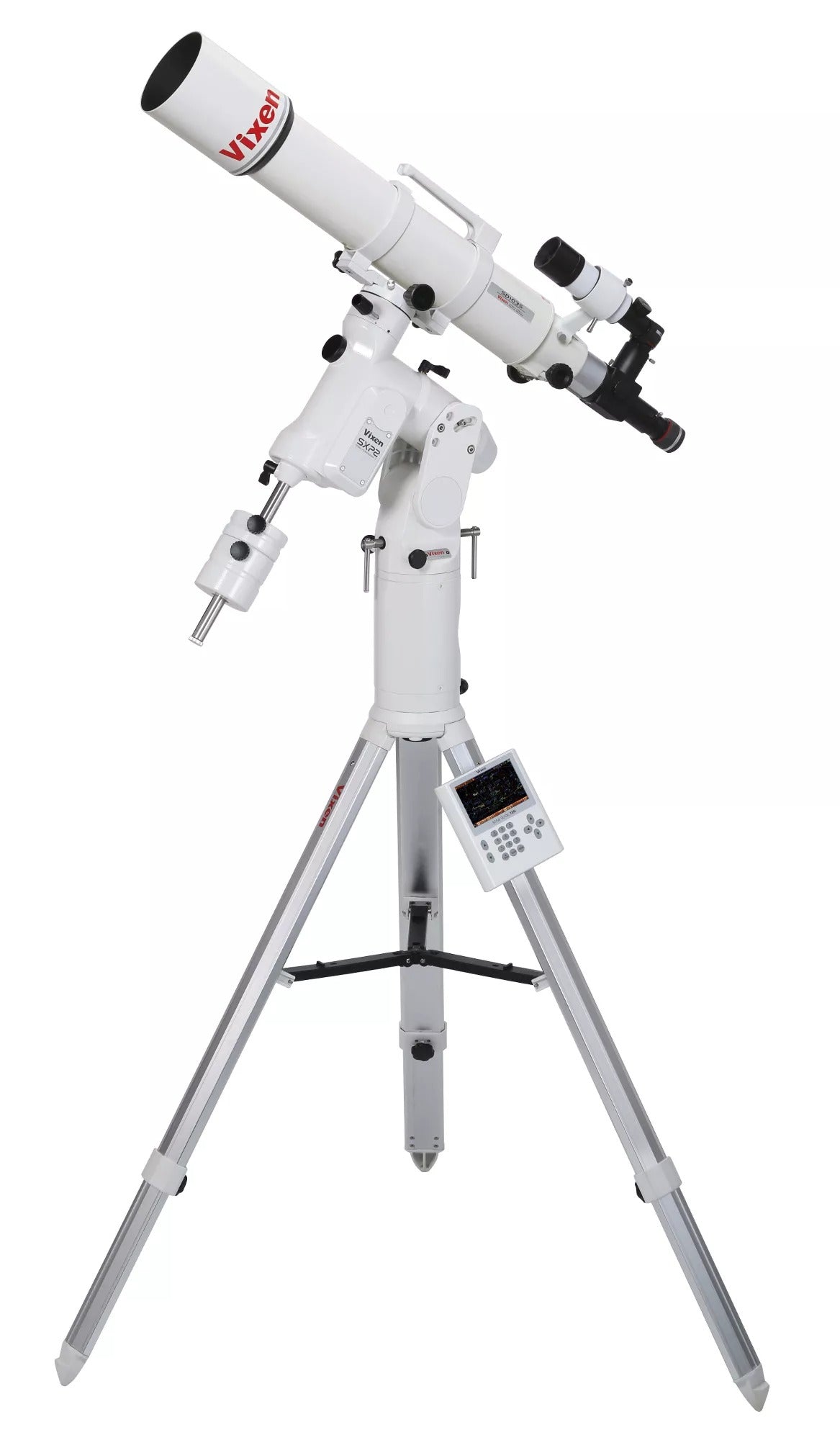 Lunette apochromatique SD103S 103 mm sur monture SXP2 avec STARBOOK TEN – kit complet pour l'observation du ciel – Vixen