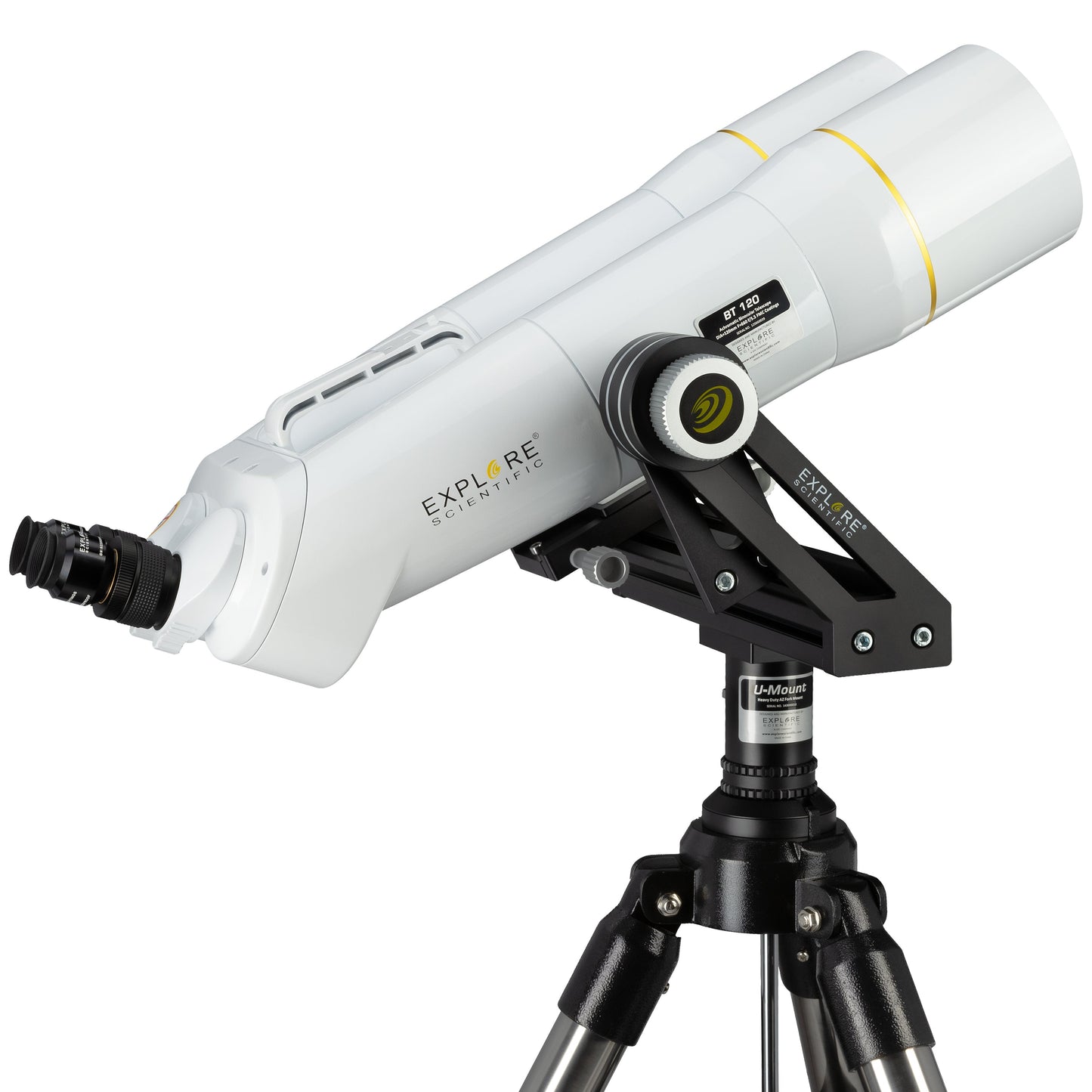 Télescope binoculaire BT-120 SF – 120 mm f/5,5 (660 mm) pour l'astronomie - Explore Scientific
