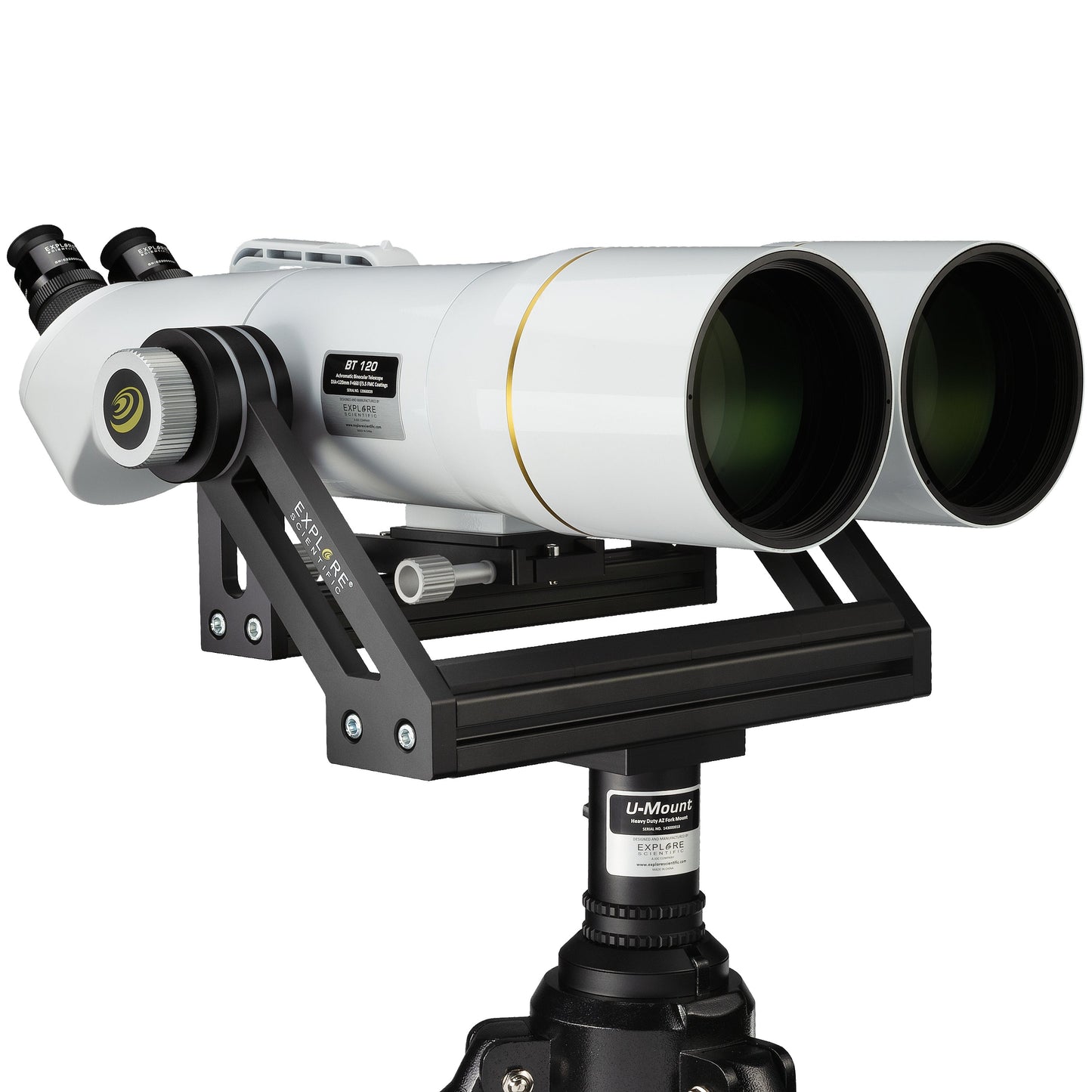 Télescope binoculaire BT-120 SF – 120 mm f/5,5 (660 mm) pour l'astronomie - Explore Scientific