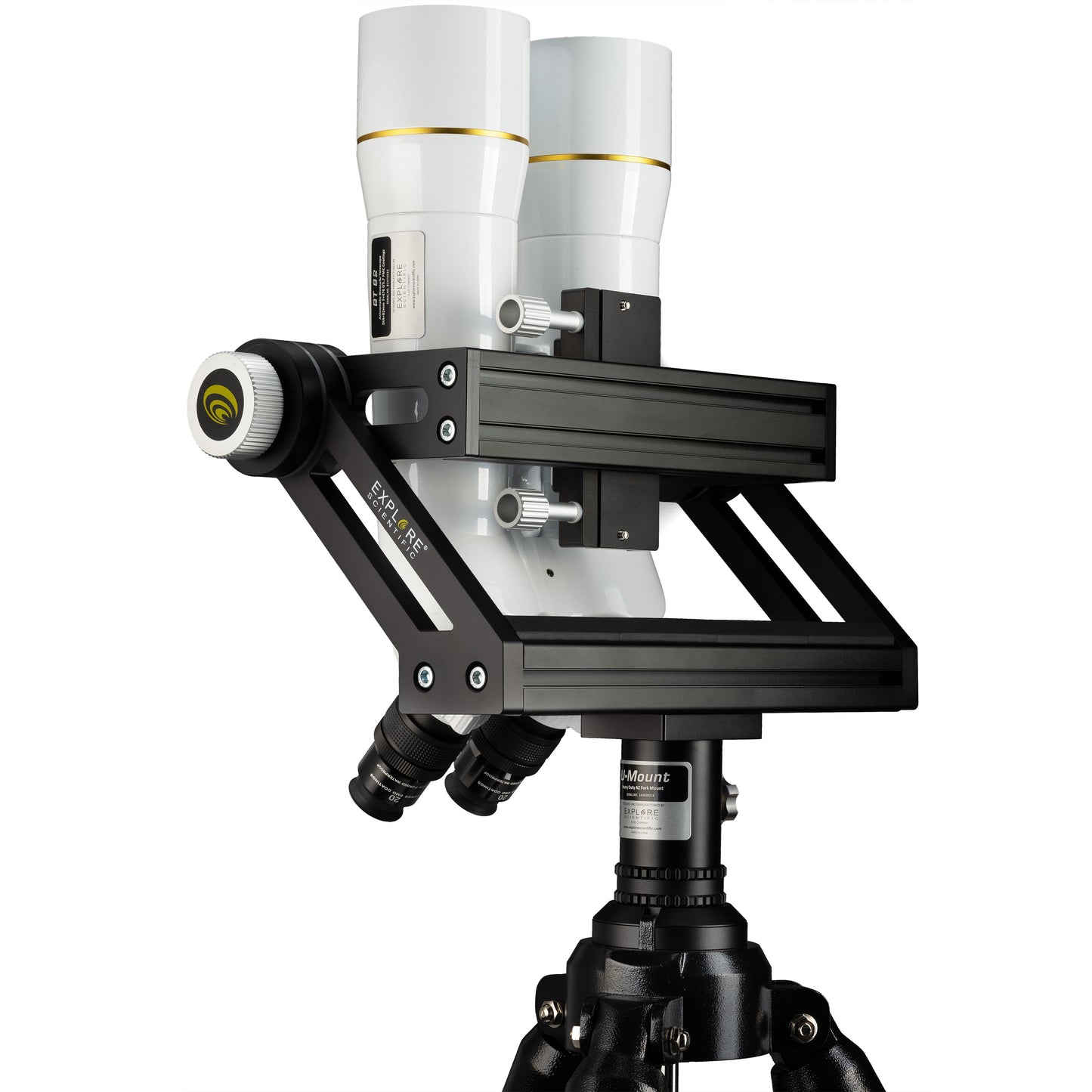 Télescope binoculaire BT-82 SF pour l'astronomie - 82 mm, 24x, 45° - EXPLORE SCIENTIFIC
